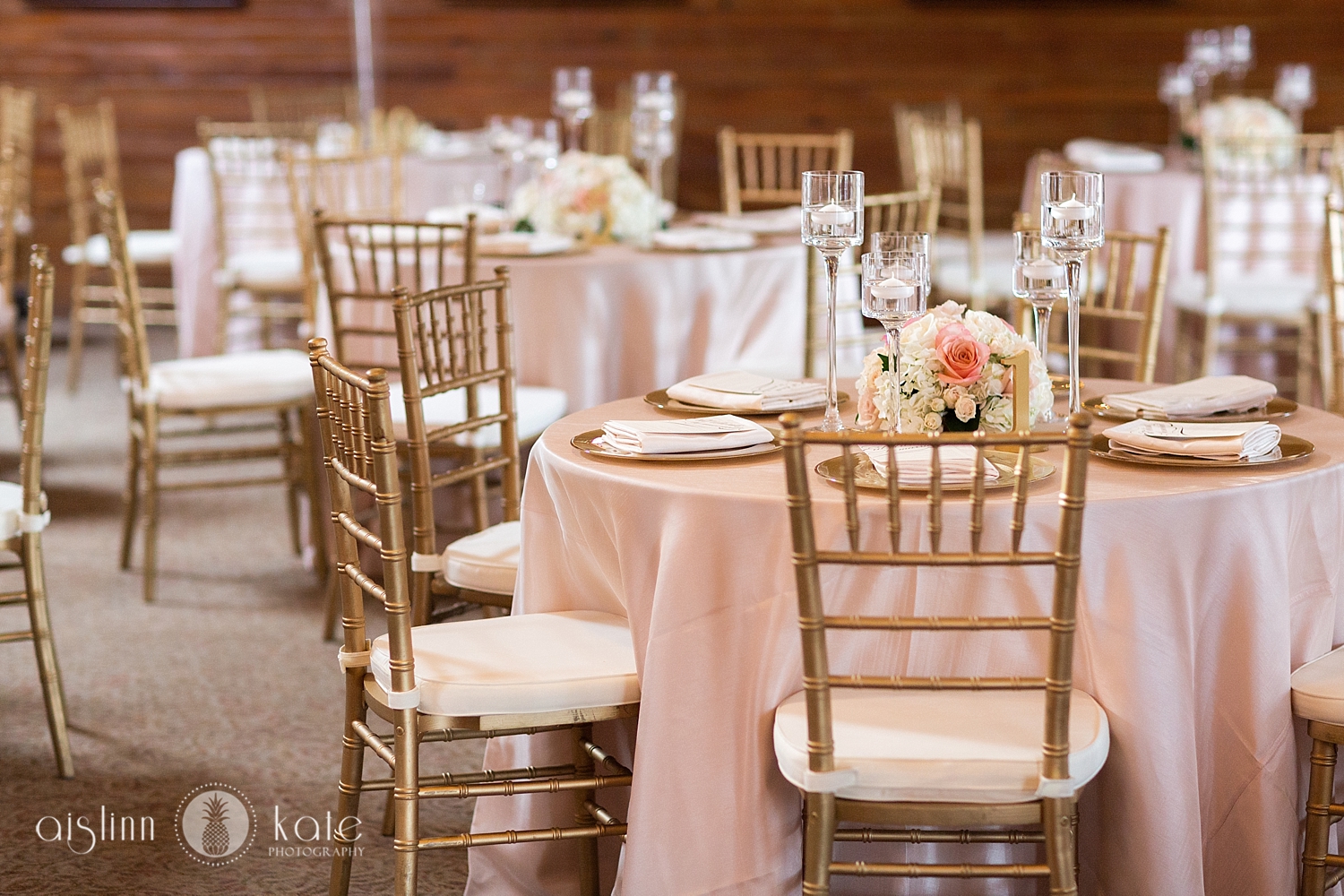   Palafox Wharf  | Indoor Reception |  Jordan + Kyle  