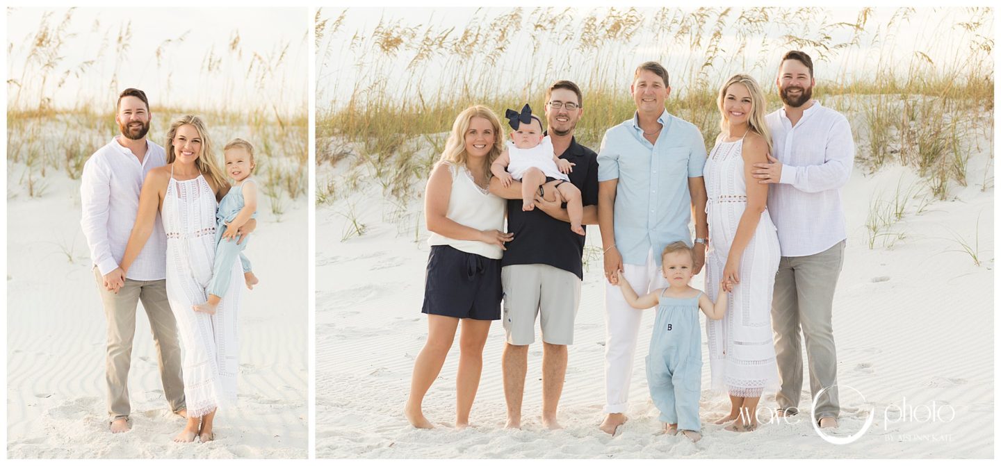 extended-family-photos-on-beach-fort-pickens-beach-florida