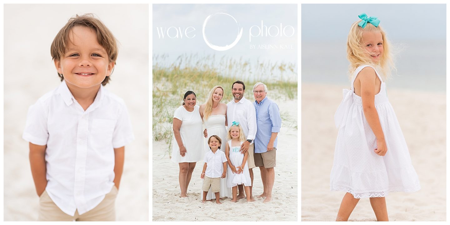 little-boy-and-girl-and-extended-family-pensacola-beach